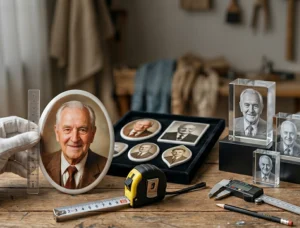 Jak wybrać zdjęcie nagrobkowe? Porcelana, kryształ formaty i wymiary